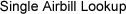 Airbill Lookup